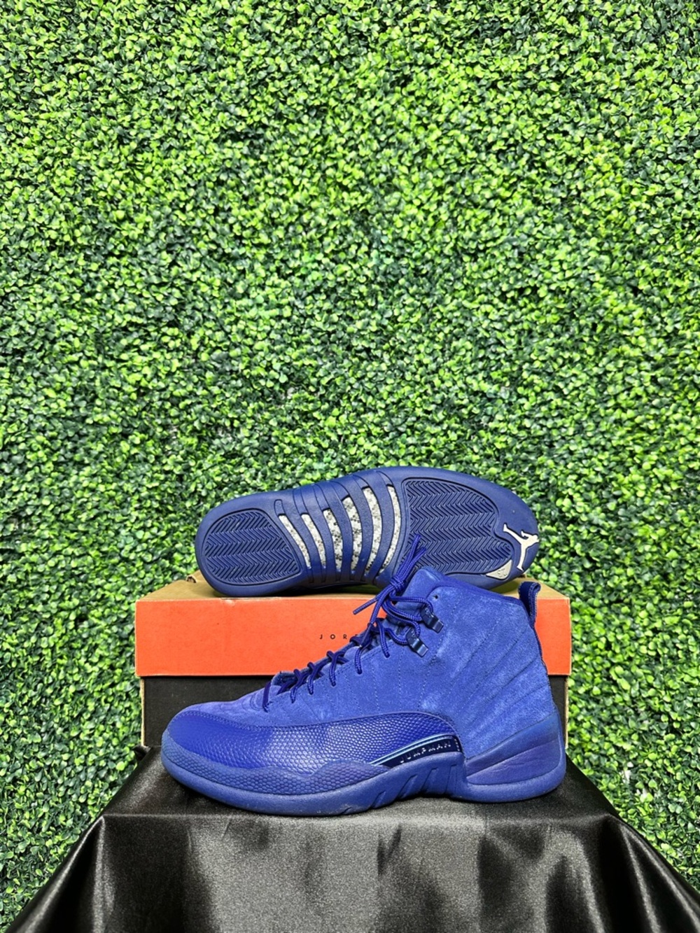 Mens Air Jordan 12 Retro 'Deep Royal Blue'